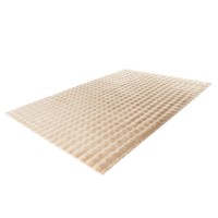 Tapis 290x200cm, design H008Y coloris beige - Confort et élégance pour votre intérieur