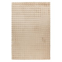 Tapis 290x200cm, design H008Y coloris beige - Confort et élégance pour votre intérieur