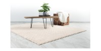 Tapis 230x160cm, design H008Y coloris ivoire - Confort et élégance pour votre intérieur