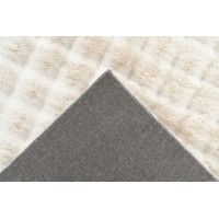 Tapis 230x160cm, design H008Y coloris ivoire - Confort et élégance pour votre intérieur