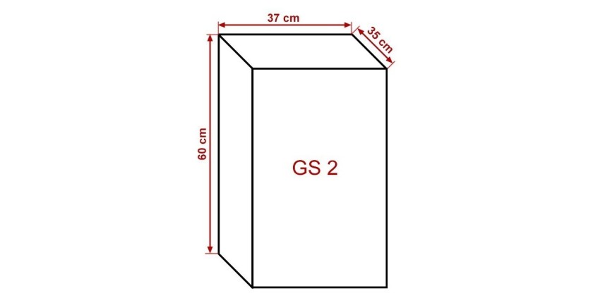 Meuble de salon blanc collection CEPTO, 1 porte, 1 étagère. Idéal pour un petit rangement dans le salon