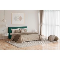 Lit coffre 140x200 vert - Collection MANHATTAN