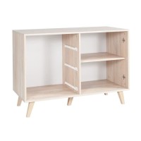 Commode 1 porte et 3 tiroirs de la collection MALMO. Meuble design type SCANDINAVE.