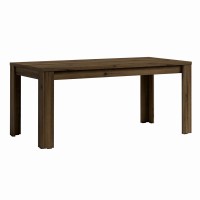 Table extensible 180-220 cm - chêne noble et noir - collection MERLIN