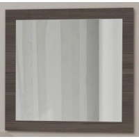 Lot de 3 miroirs 60x60x2 cm - Collection AUGUSTA - Coloris gris Bodega