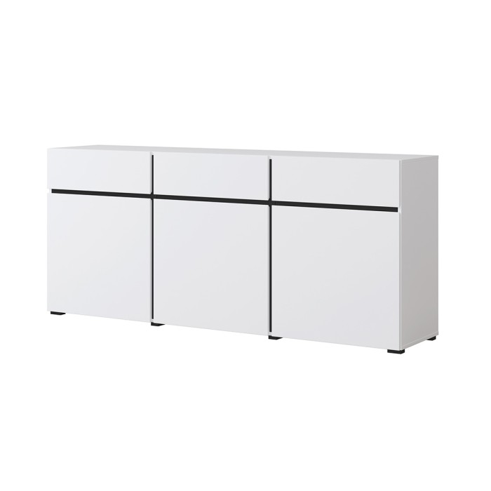 Wit en zwart buffet 180cm...