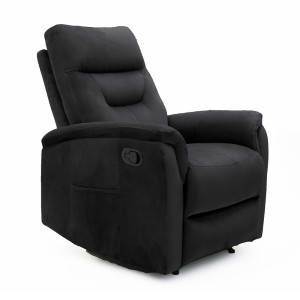 Fauteuil relaxation relevable manuellement PARIS coloris noir