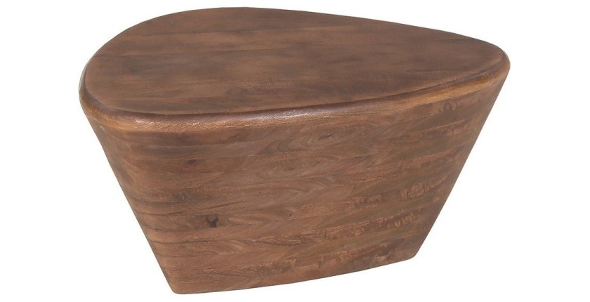 Table basse petit modèle en bois massif collection BALI - Style ethnique et design