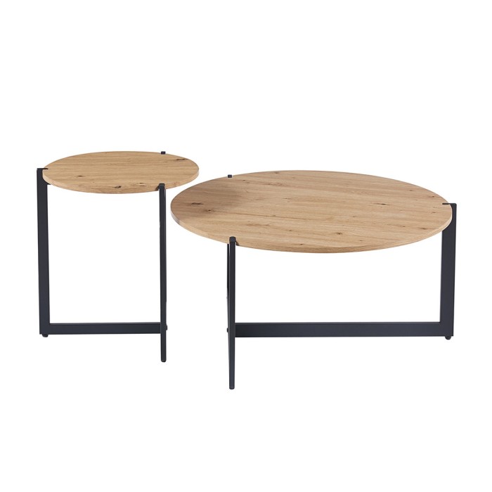 Lot de deux table basses...